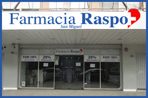 Farmacia Raspo. Sucursal San Miguel